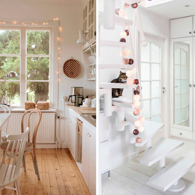 1 Como reaproveitar as luzes de natal na decoração