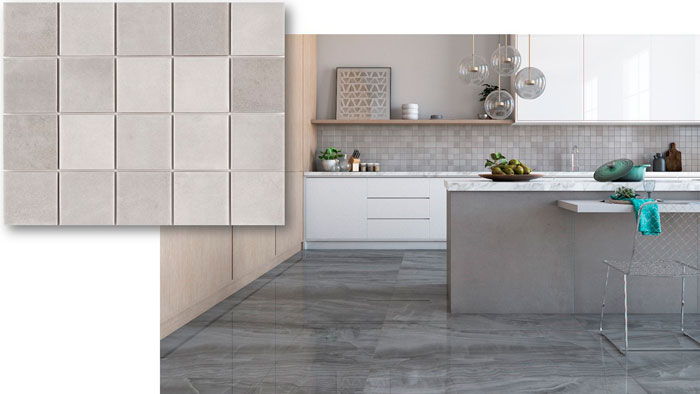 1 Croma Cinza Mesh - Coleção Livre - Eliane Revestimentos