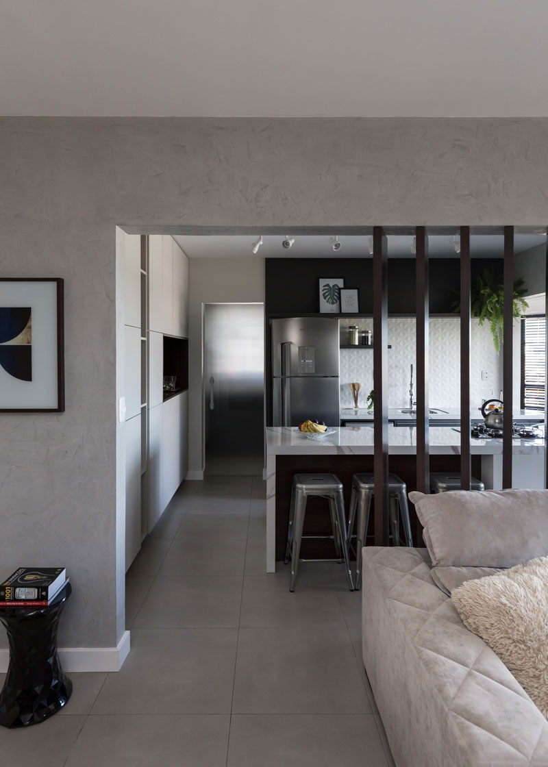 2 Atrio Architecture Project with Munari Cimento and Marmo Branco Eliane Revestimentos porcelain tile