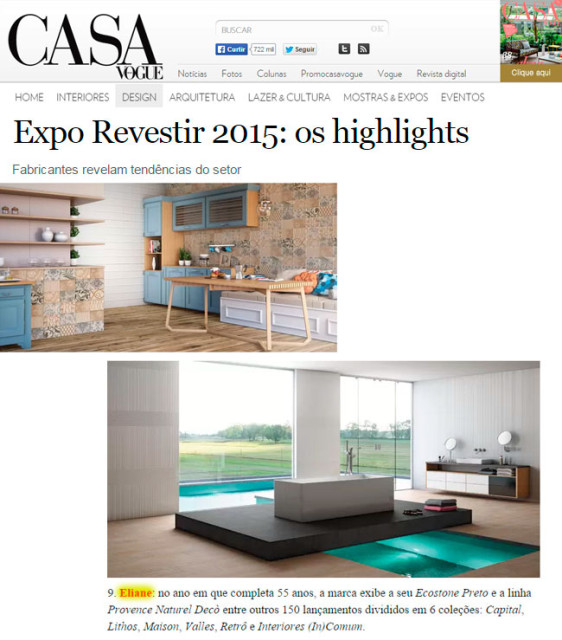 5 lançamentos eliane na casa vogue