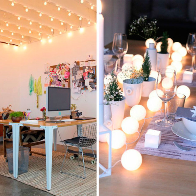 6 reaproveitando pisca pisca para decorar a casa