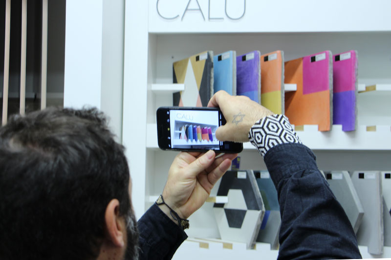 8 Marcelo Rosenbaum at Eliane Revestimentos with Calu Fontes collection for Decortiles