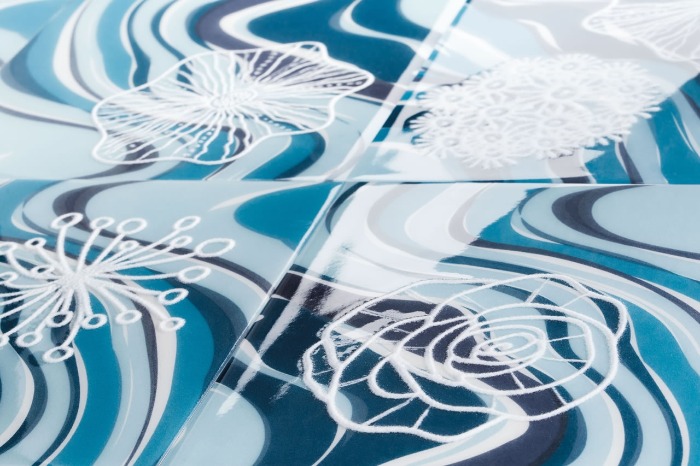 Coral Patch Tiles vida marina en piscinas y paredes Eliane Revestimentos