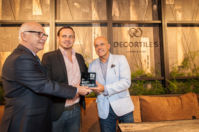 Decortiles gana premios al mejor producto en Expo Revestir 2016