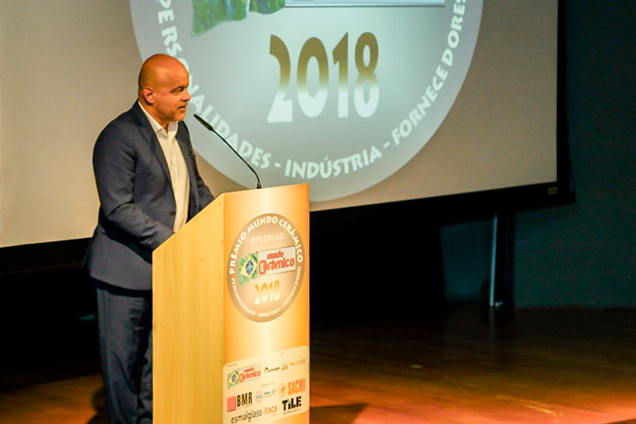 Edson Gaidzinski, Jr no Prêmio Mundo Cerâmico 2018