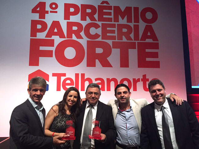 Telhanorte premia Eliane Revestimentos