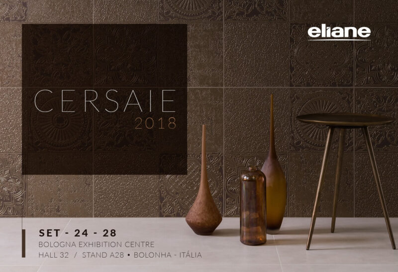 Eliane é a única empresa brasileira com estande próprio na Cersaie