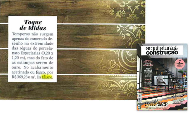 Lançamentos Eliane 2015 na mídia