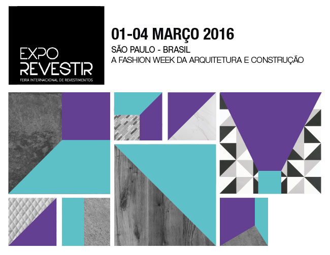 Coloque na agenda: Expo Revestir 2016