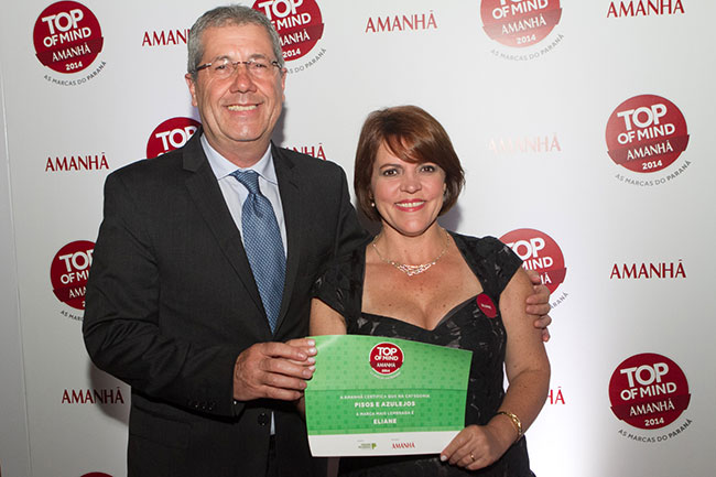 Eliane Revestimentos conquista Top of Mind Paraná
