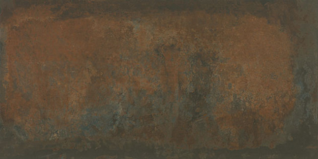 porcelanato que imita aço corten eliane revestimentos