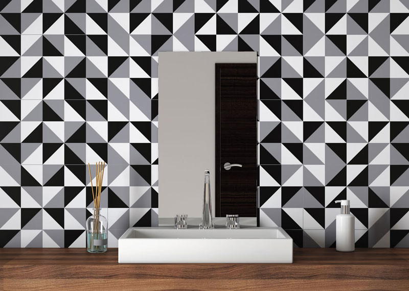 Revestimento geométrico: contemporaneidade no décor